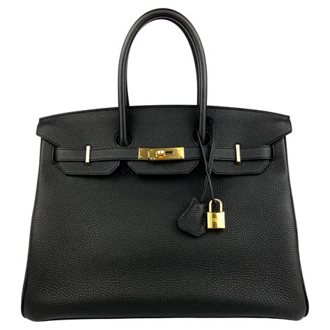 hermes birkin 35 black bag|Hermes Birkin 35 for sale.